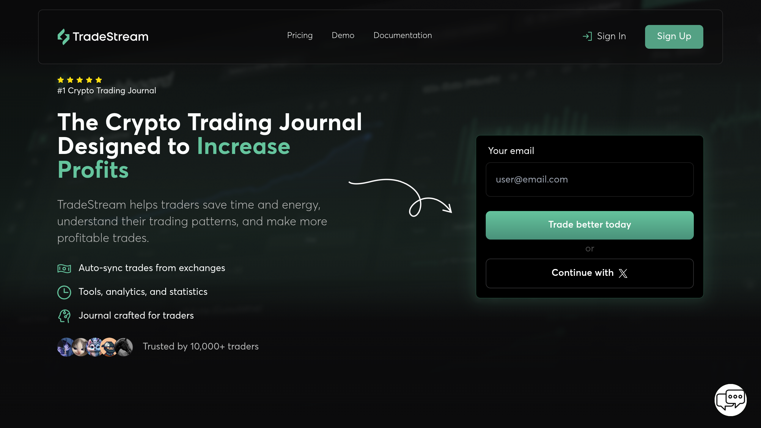TradeStream demo